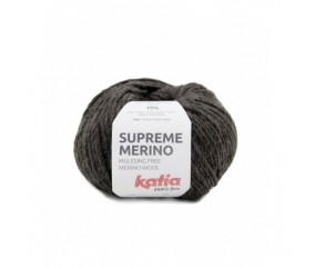 Pelote de laine Supreme Merno - Katia gris sperenza