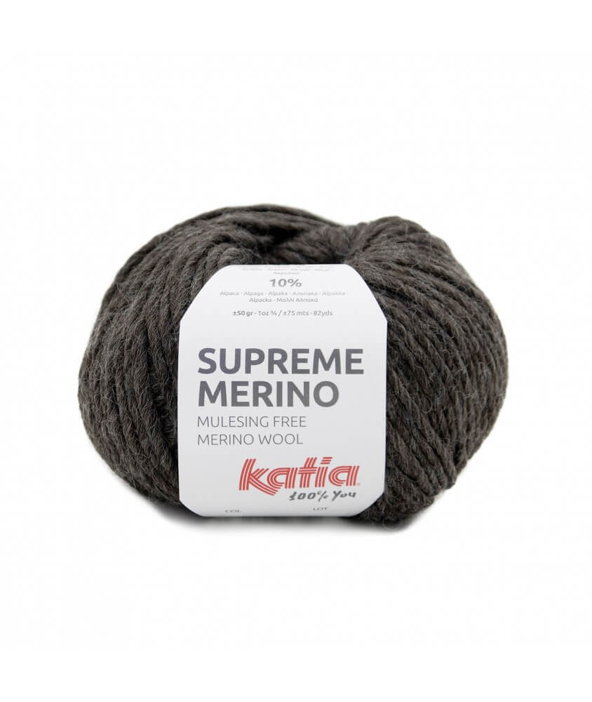 Pelote de laine Supreme Merno - Katia rouge sperenza