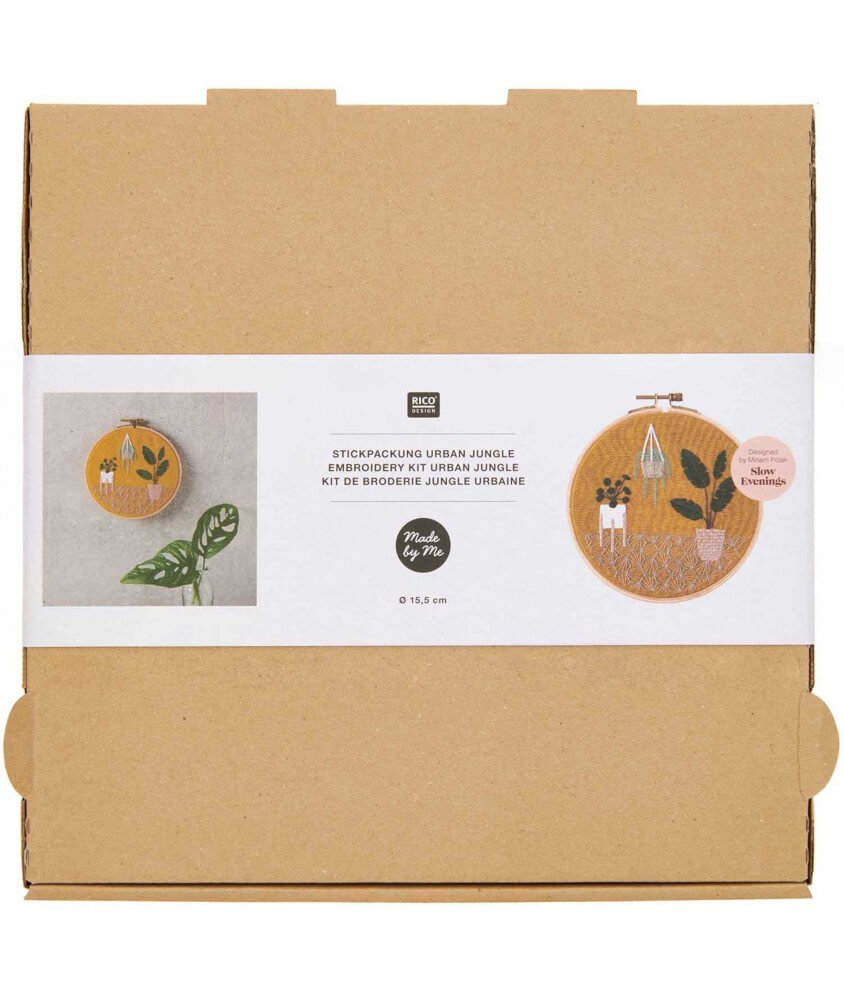 Kit de broderie Jungle Urbaine - Rico Design