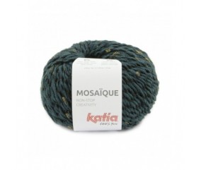 Pelote de laine et alpaga Mosaïque - Katia bleu sperenza