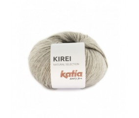 Pelote de laine 100% mérino Kirei - Katia marron sperenza