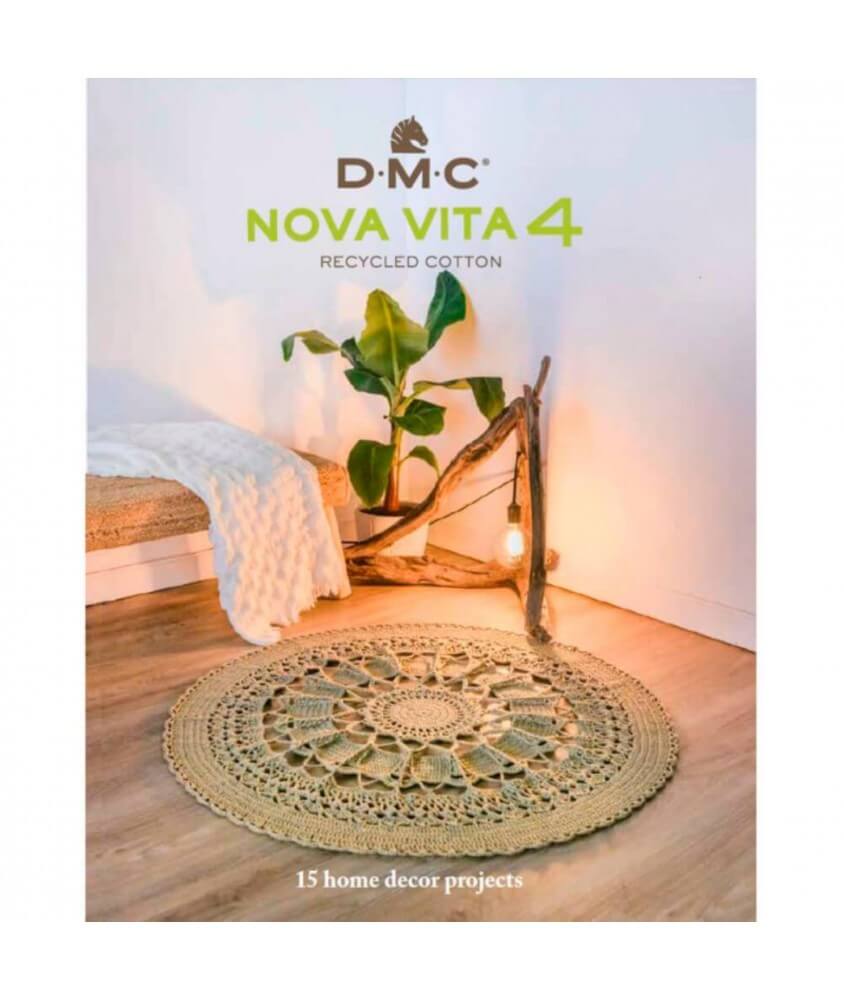 Livre de modèles NOVA VITA 4, Home Décoration 12 modèles - Dmc