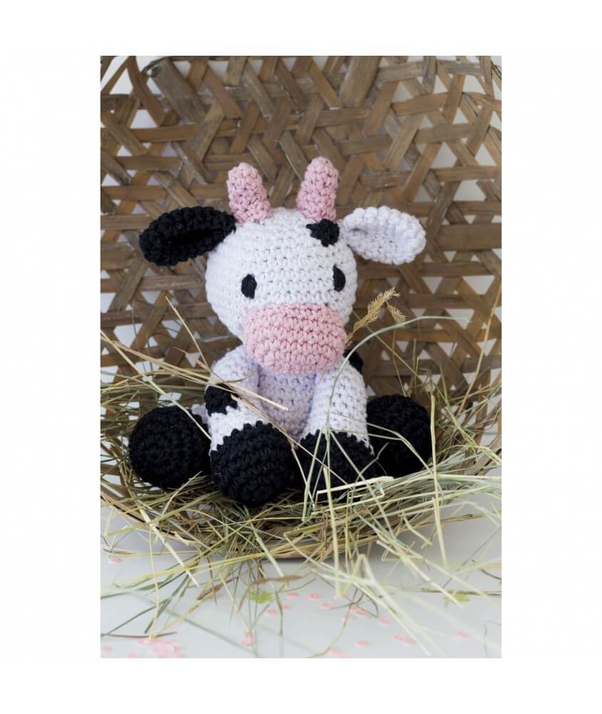 Kit Hoooked Kirby la Vache - Amigurumi Dmc