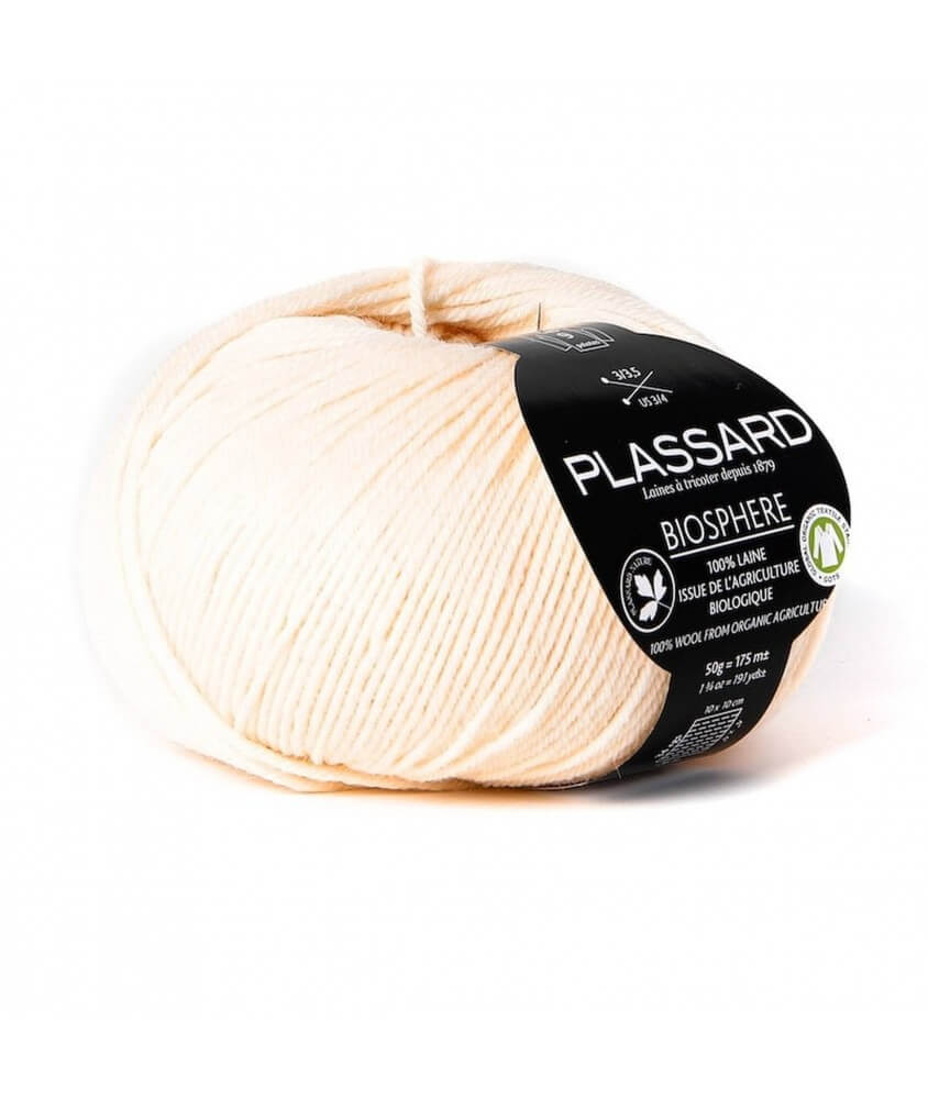 Pelote de laine à tricoter BIOSPHERE - Plassard