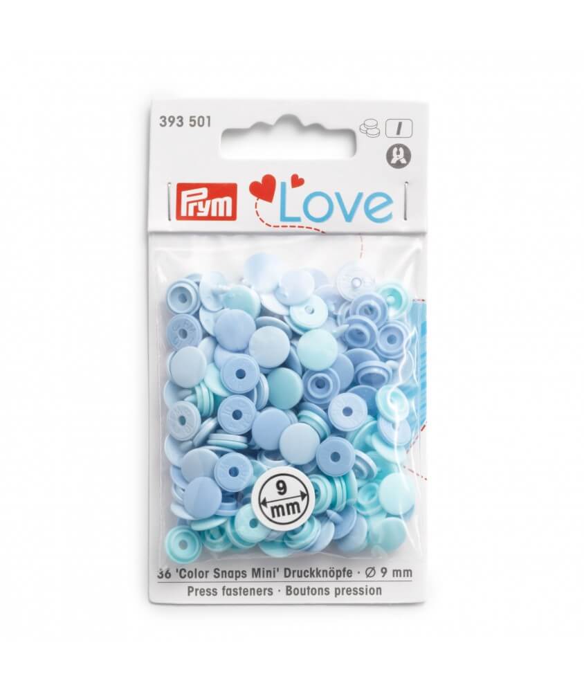 Bouton pression Color Love Mini 19mm X 36 - Prym - certifié Oeko-Tex