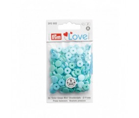 Bouton pression Color Love Mini 19mm X 36 - Prym - certifié Oeko-Tex