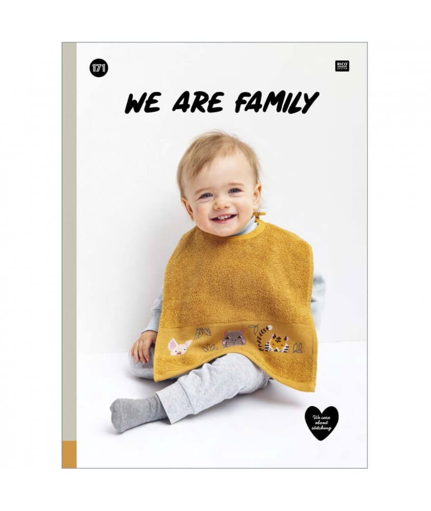 Livre de broderie N°171 We Are Family - Rico Design