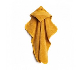 Serviette de douche à capuche 85x70cm - Rico Design moutarde sperenza