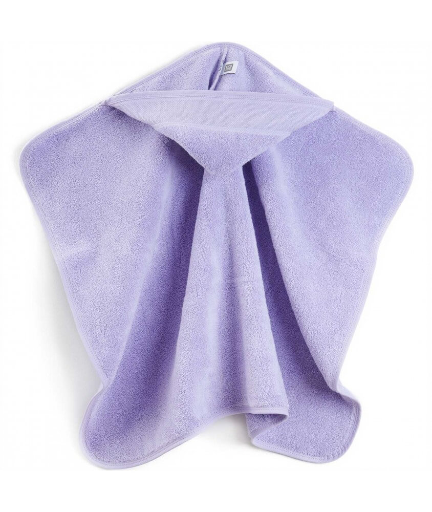 Serviette de douche à capuche 85x70cm - Rico Design lilas pâle sperenza