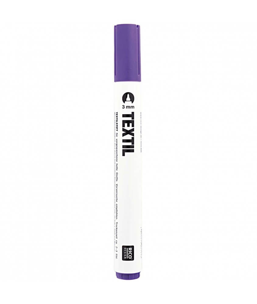 Feutres clairs pour textile - Rico Design violet sperenza Feutres clairs pour textile - Rico Design violet sperenza