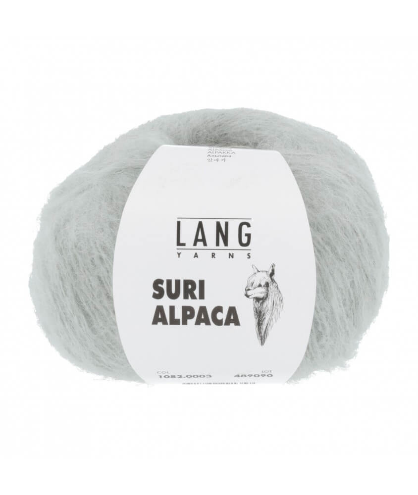 Pelote de 100% Alpaga SURI ALPACA - Lang gris sperenza Yarns