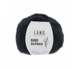 Pelote de 100% Alpaga SURI ALPACA - Lang Yarns noir sperenza