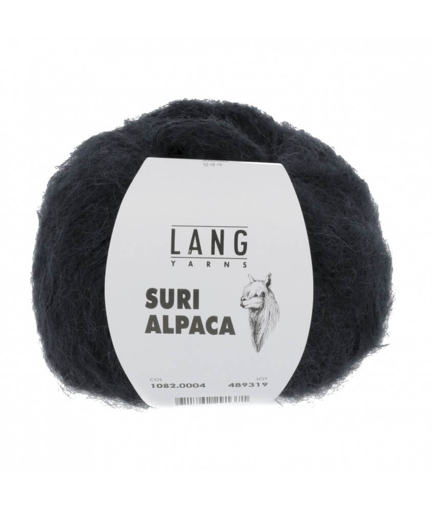 Pelote de 100% Alpaga SURI ALPACA - Lang Yarns noir sperenza