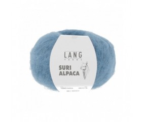 Pelote de 100% Alpaga SURI ALPACA - Lang Yarns bleu sperenza