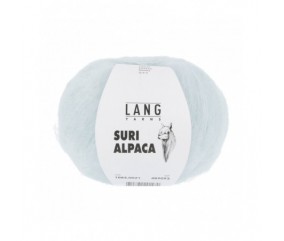 Pelote de 100% Alpaga SURI ALPACA - Lang Yarns bleu sperenza