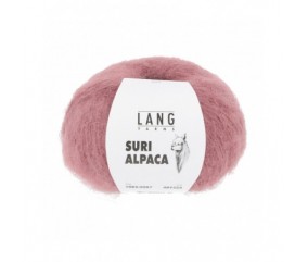 Pelote de 100% Alpaga SURI ALPACA - Lang Yarns rose sperenza