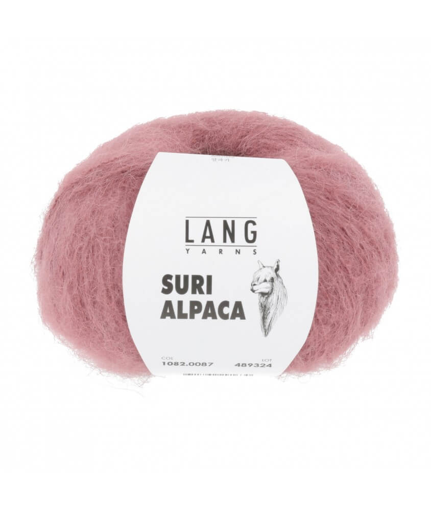 Pelote de 100% Alpaga SURI ALPACA - Lang Yarns rose sperenza