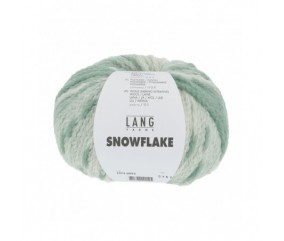 Pelote de coton et alpaga SNOWFLAKE - Lang Yarns vert sperenza