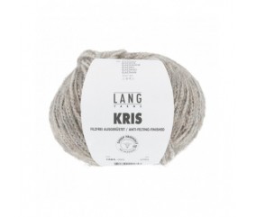 Pelote de laine KRIS - Lang Yarns gris sperenza