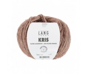Pelote de laine KRIS - Lang Yarns marron sperenza