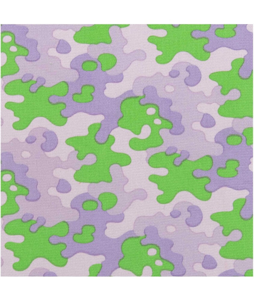 Tissu de camouflage Vert/Lilas- Rico Design