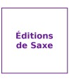 Les éditions de Saxe