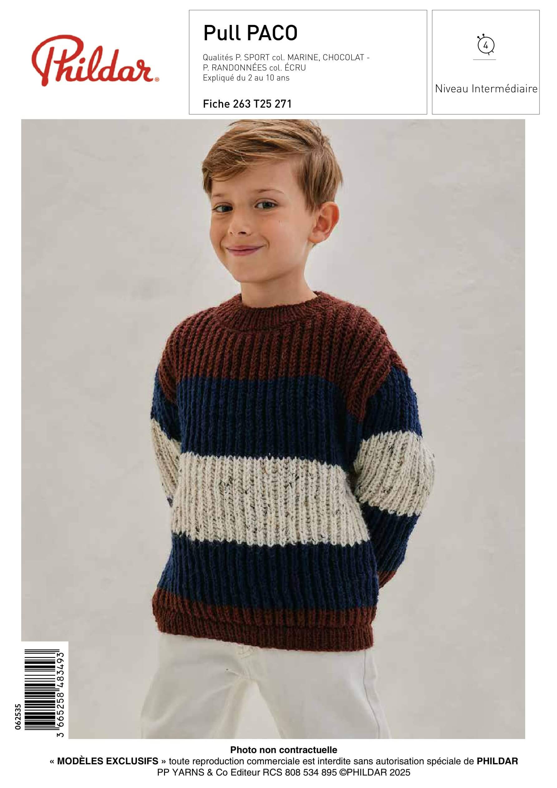 Patrons tricot enfant