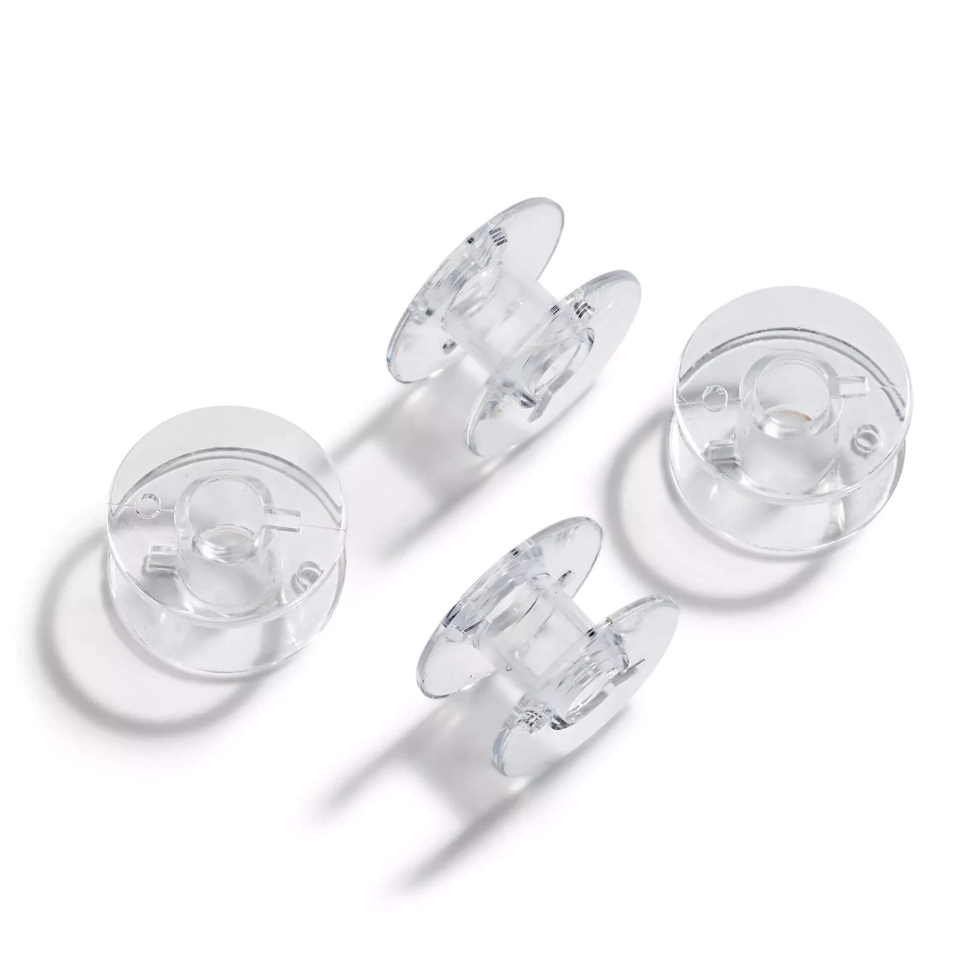 Canette CB Prym 20.5mm de côté, vue du système d'enroulement