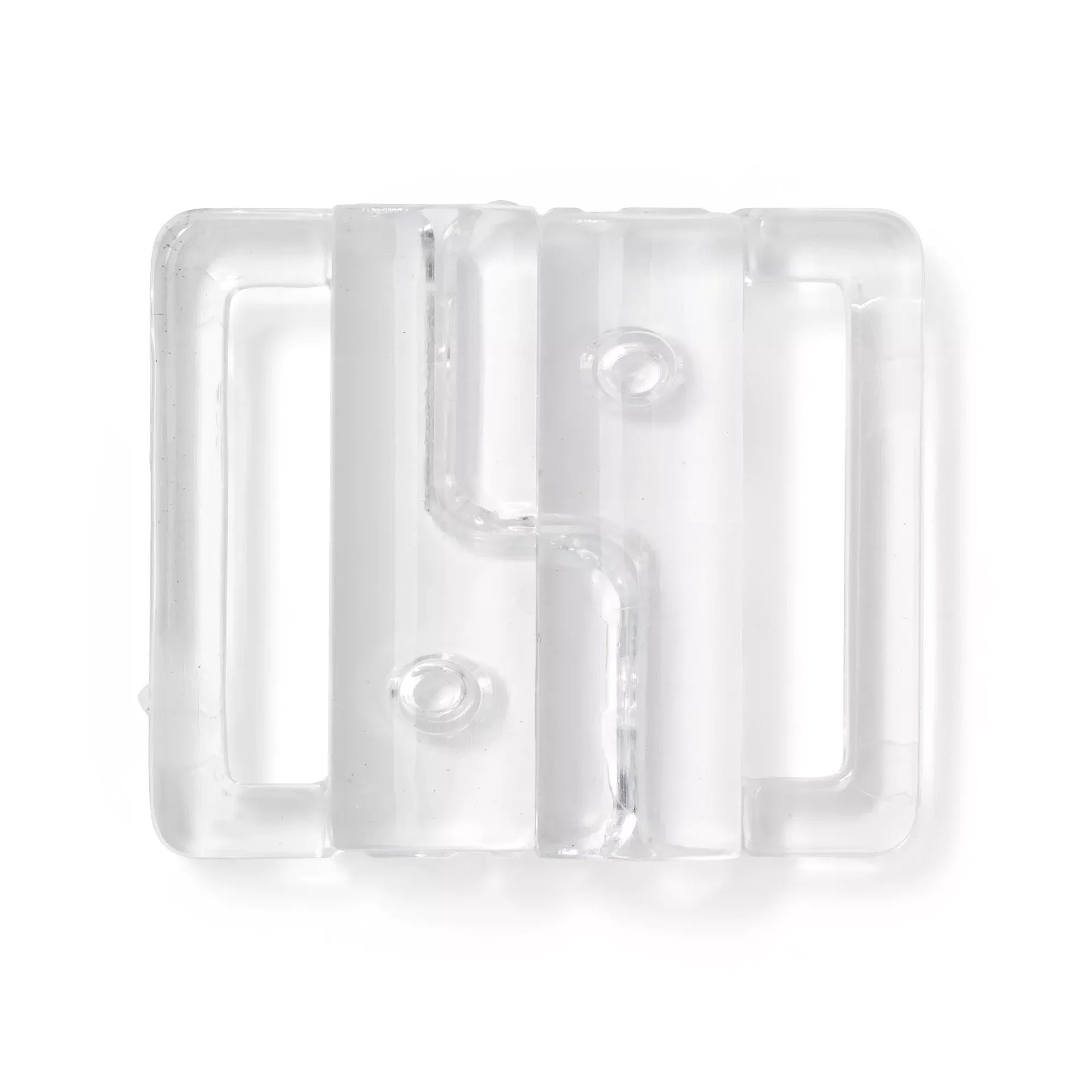 Fermeture clip bikini Prym transparent 20mm en plastique résistant