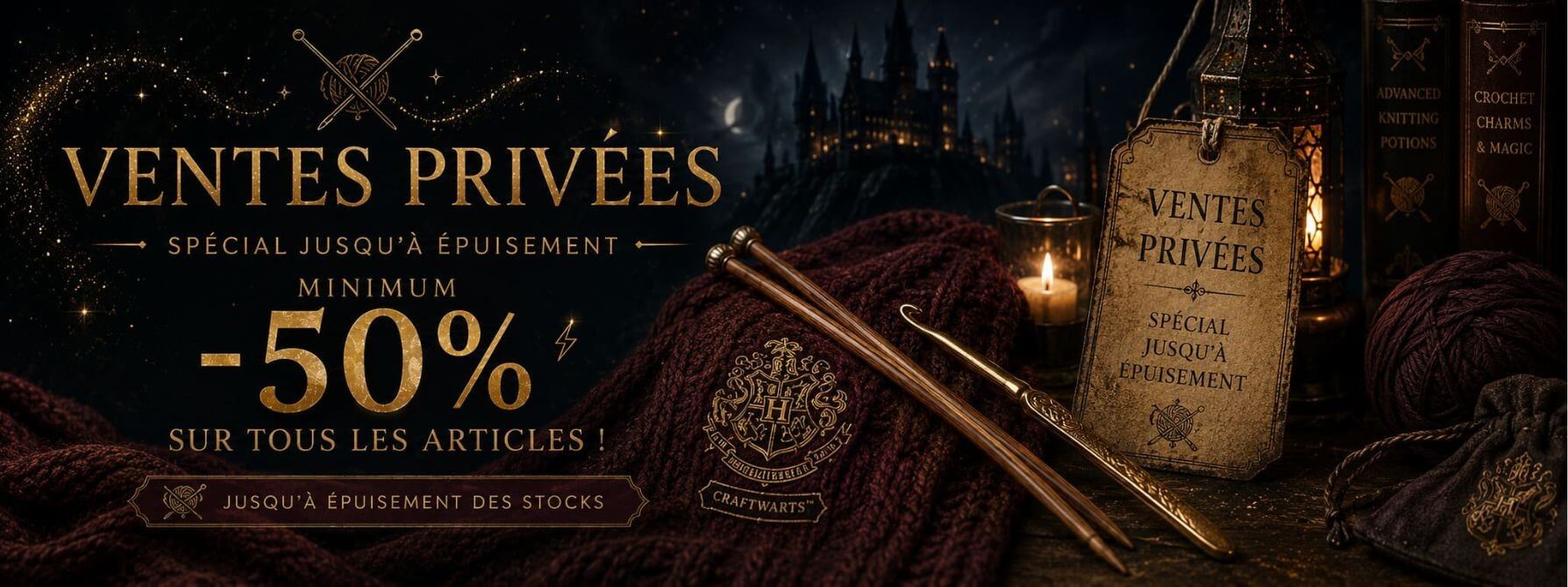 Ventes Privées Sperenza : promo laine, tricot et mercerie jusqu'à -75% — cadeau couturière inclus